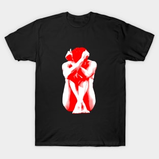 Girl Sitting Pose T-Shirt